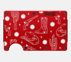 Ridge Wallet - Rodeo Red - Outlaw