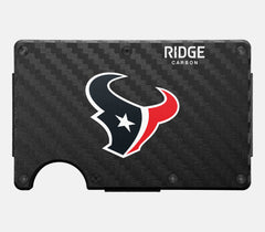 Ridge Wallet - Houston Texans - Carbon Fiber 3k