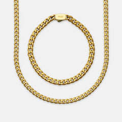 Curb Chain Kit - 18K Gold - Large