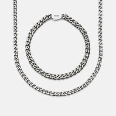 Curb Chain Kit - Titanium - Medium